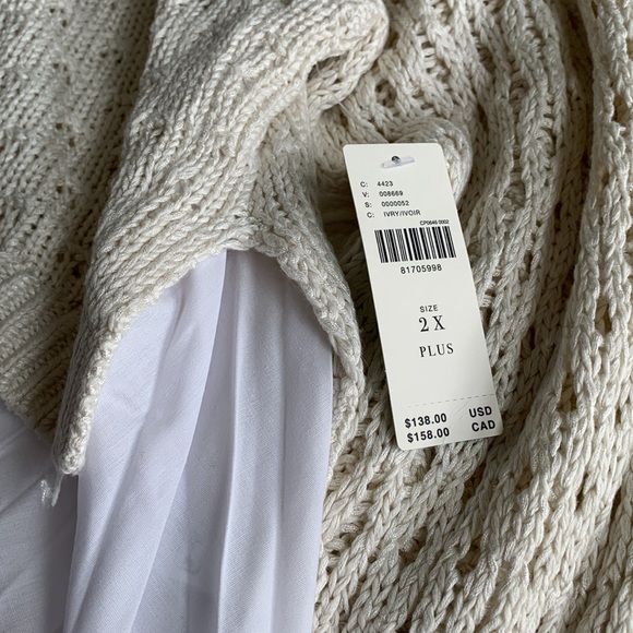 🌸MAEVE LAYERED PLEATED SWEATER🌸 - Picture 8 of 13